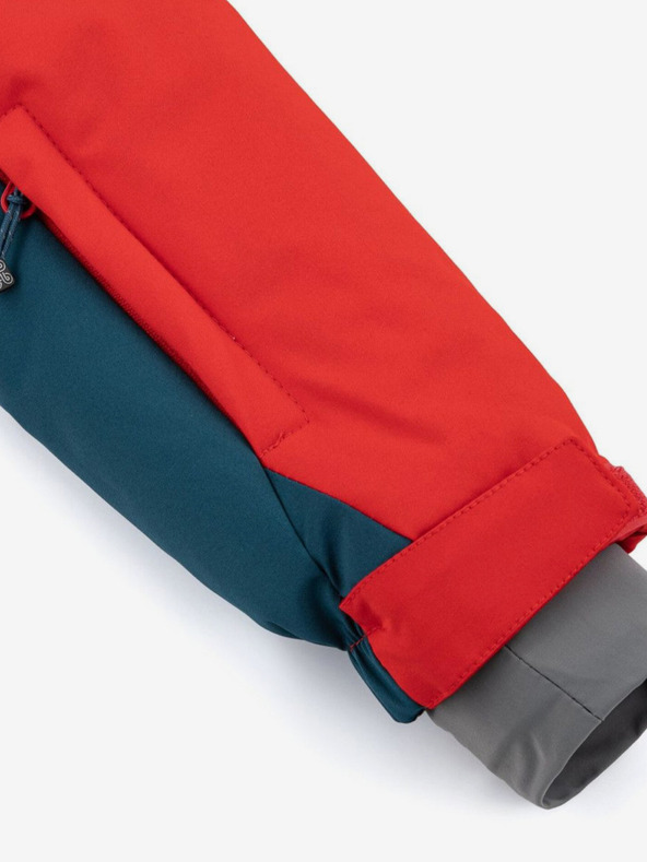 Kilpi Kilpi Teddy piros és benzin színű fiú télikabát