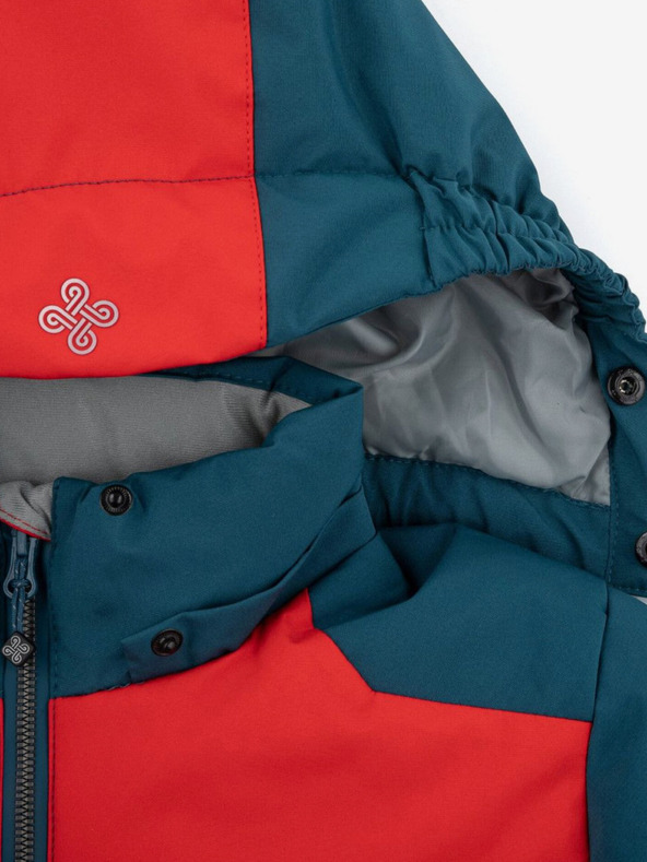 Kilpi Kilpi Teddy piros és benzin színű fiú télikabát