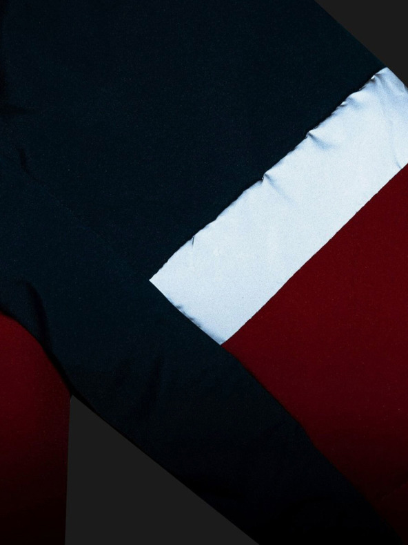 Kilpi Kilpi Teddy piros és benzin színű fiú télikabát