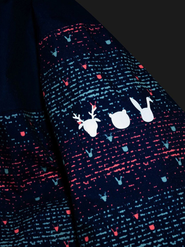 Kilpi Sötétkék női mintás sídzseki Kilpi Jenova