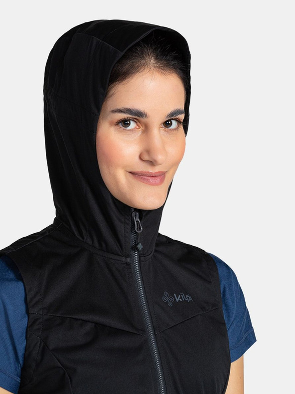 Kilpi Fekete női softshell mellény Kilpi Monilea