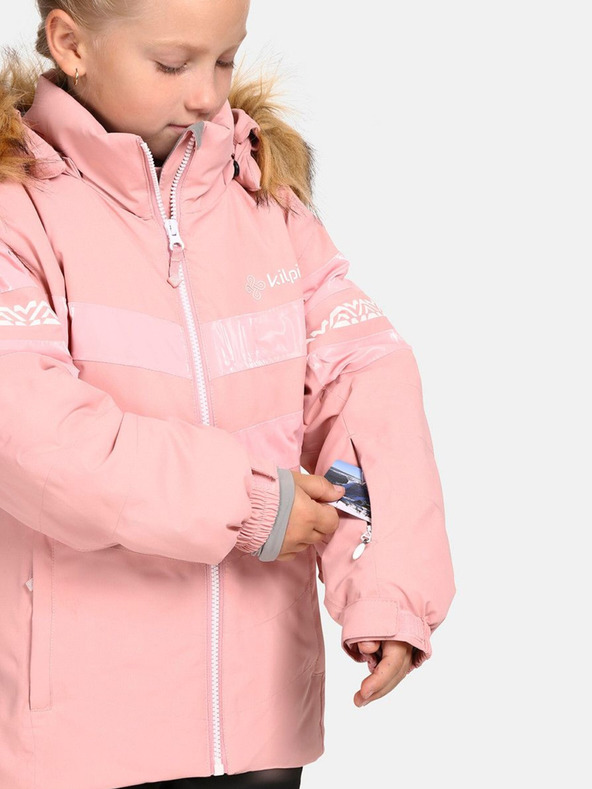 Kilpi Világos rózsaszín lány sí dzseki Kilpi Dalila