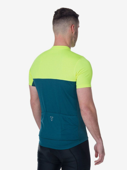 Kilpi Kilpi Lauben zöld és benzines férfi kerékpáros trikó