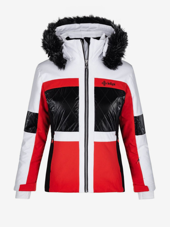 Kilpi Fehér és piros női téli sí dzseki Kilpi Elza-W