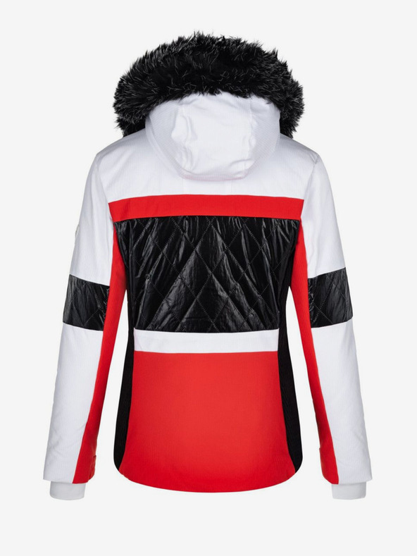 Kilpi Fehér és piros női téli sí dzseki Kilpi Elza-W