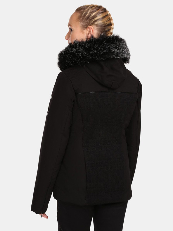 Kilpi Fekete női Kilpi Emilin fűtött síelős dzseki