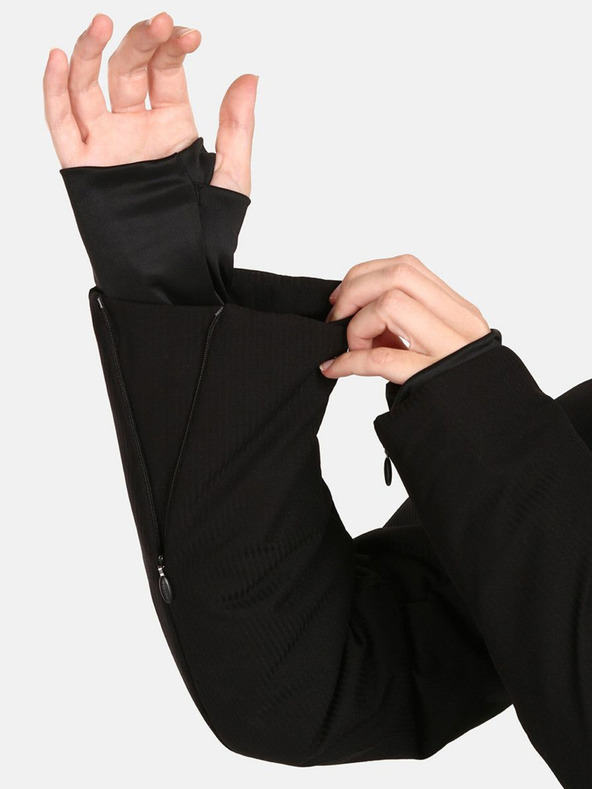 Kilpi Fekete női Kilpi Emilin fűtött síelős dzseki