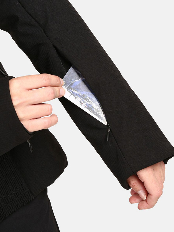 Kilpi Fekete női Kilpi Emilin fűtött síelős dzseki