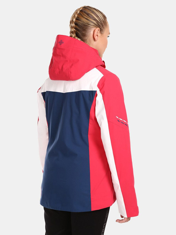 Kilpi Fehér és korallszínű női télikabát Kilpi Valera-W