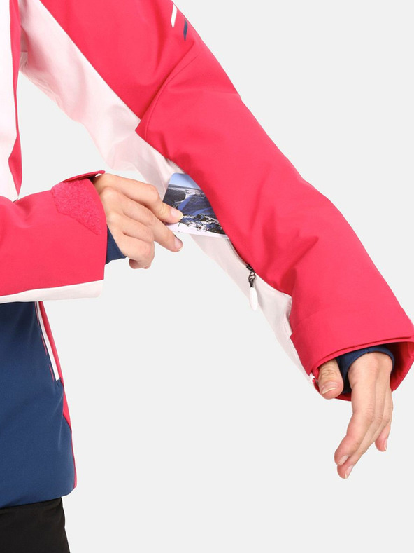 Kilpi Fehér és korallszínű női télikabát Kilpi Valera-W