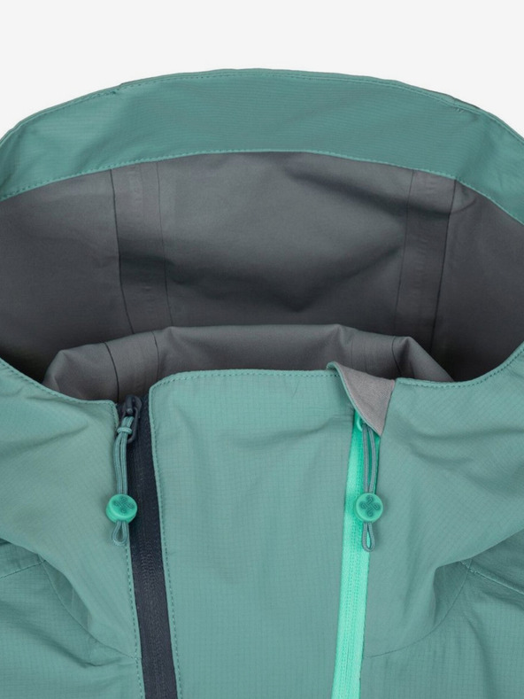 Kilpi Petrol színű női vízálló kabát Kilpi Metrix-W