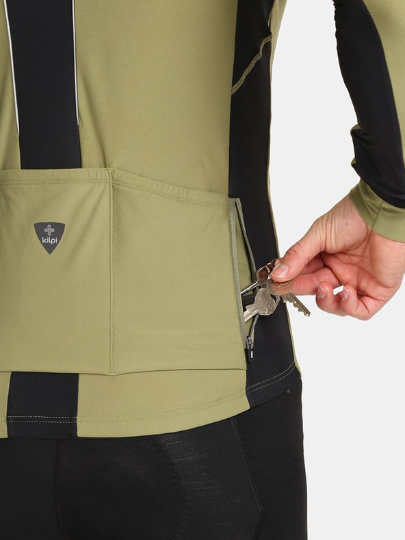 Kilpi Khaki színű férfi Kilpi Campos-M kerékpáros mez