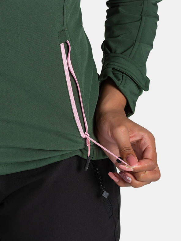 Kilpi Sötétzöld női softshell dzseki Kilpi Rawia női softshell dzseki Kilpi Rawia