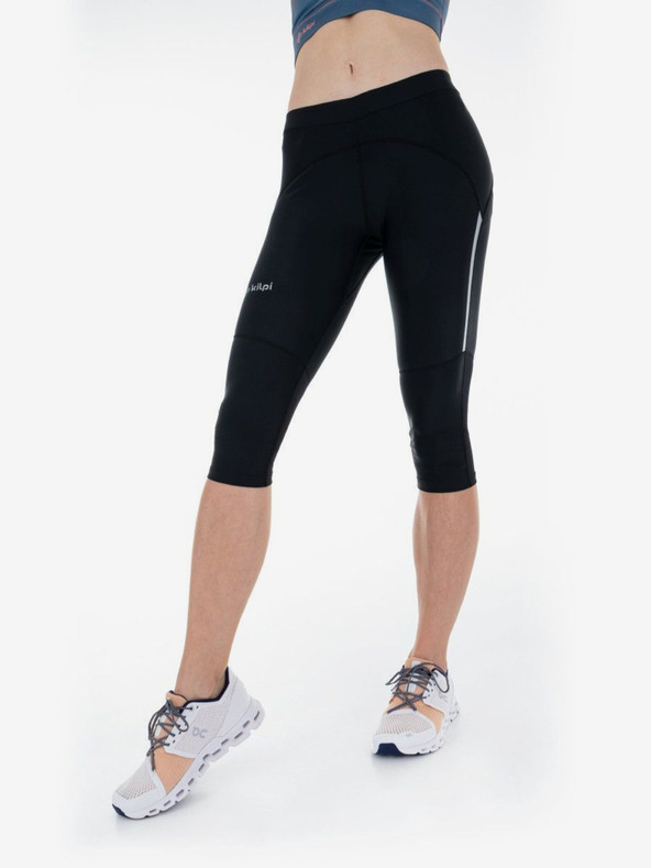 Kilpi Fekete női háromnegyedes sport leggings Kilpi Viga