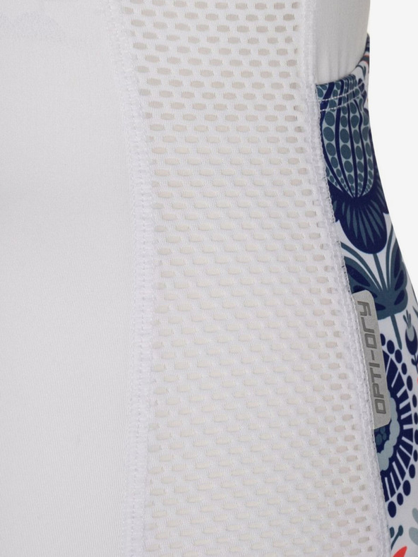 Kilpi Kék-fehér női virágos kerékpáros trikó Kilpi ORETI