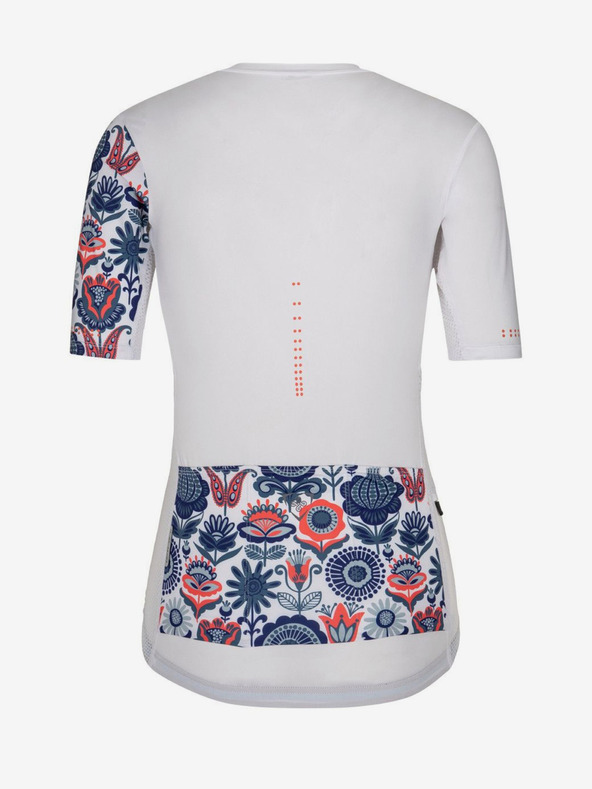 Kilpi Kék-fehér női virágos kerékpáros trikó Kilpi ORETI