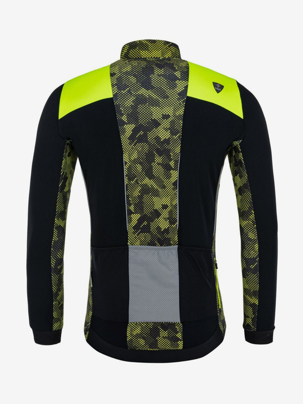 Kilpi Sárga és fekete férfi Kilpi Moveto kerékpáros trikó