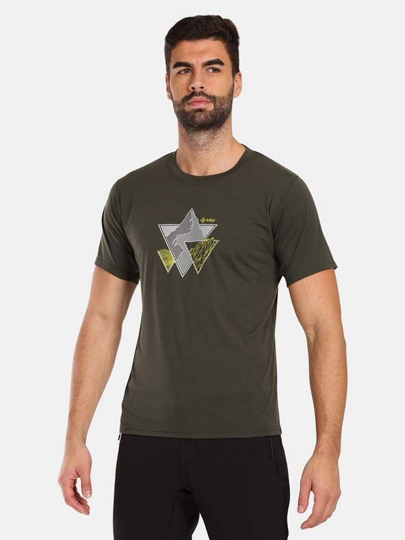 Kilpi Sötétzöld férfi Kilpi MOARE póló