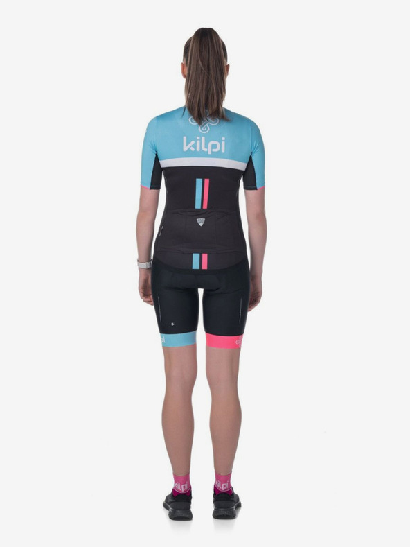 Kilpi Türkiz és fekete női Kilpi MURIA kerékpáros rövidnadrág Kilpi MURIA női kerékpáros rövidnadrág