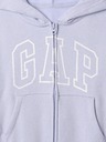 GAP Gyerek pulóver logóval és fleece béléssel GAP