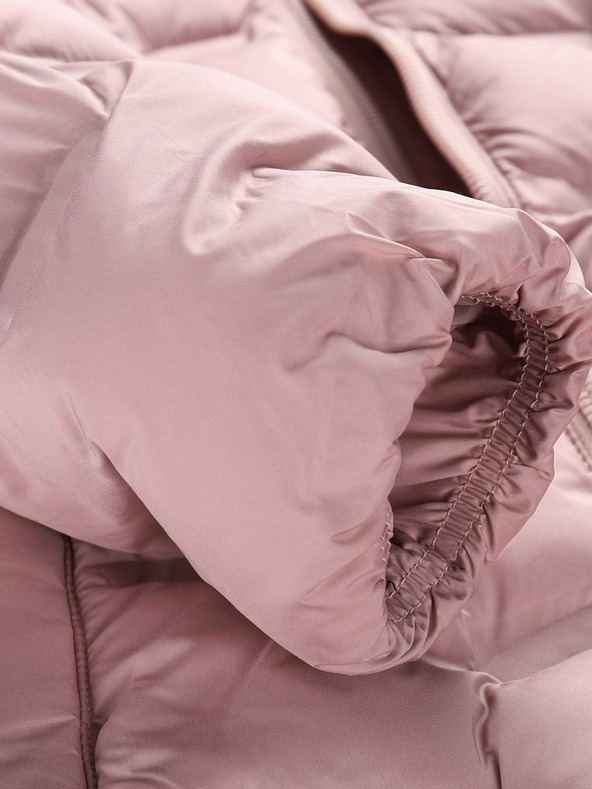 ALPINE PRO Rózsaszín lány Hi-Therm kabát Alpine Pro Awedo vízszigeteléssel