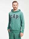 GAP Gap logós kapucnis pulóver GAP
