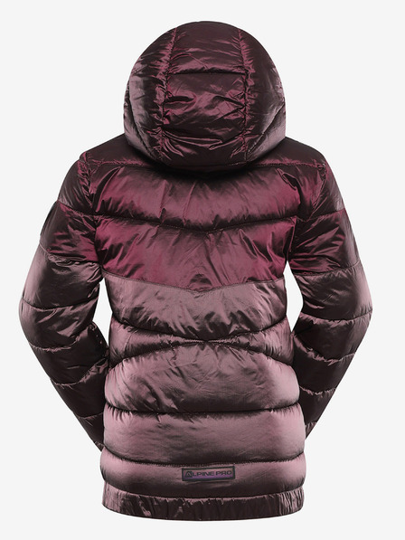 ALPINE PRO Gyermek hi-therm dzseki impregnálással ALPINE PRO GROLLO rózsaszínű