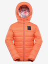 ALPINE PRO Gyermek fordítható kabát hi-therm ALPINE PRO DOUWO narancssárga színben