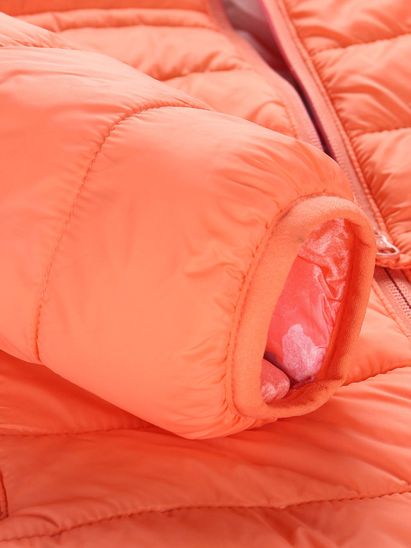 ALPINE PRO Gyermek fordítható kabát hi-therm ALPINE PRO DOUWO narancssárga színben