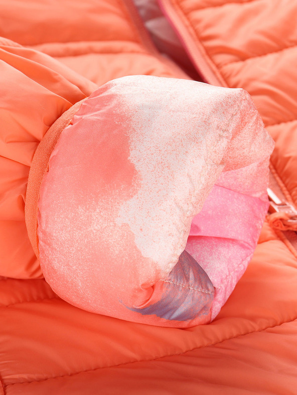 ALPINE PRO Gyermek fordítható kabát hi-therm ALPINE PRO DOUWO narancssárga színben