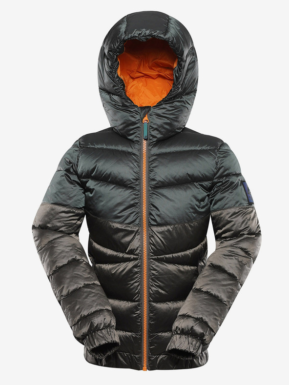 ALPINE PRO Gyermek hi-therm dzseki impregnálással ALPINE PRO GROLLO semleges / föld színű