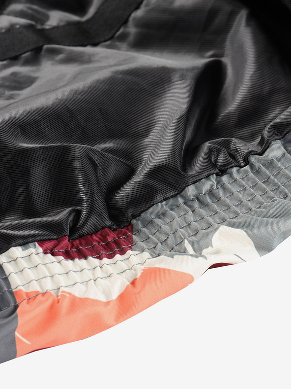 ALPINE PRO Szürkés-rózsaszín lánykabát PTX Alpine Pro Werdo membránnal