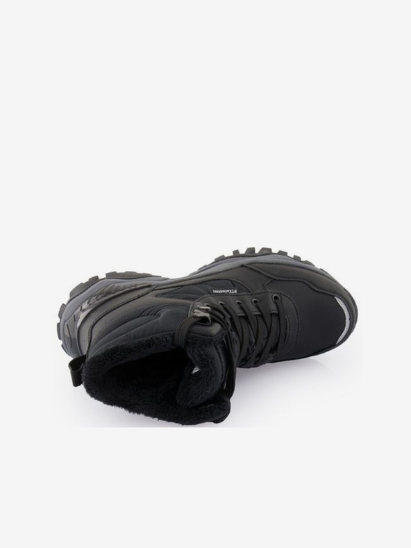 ALPINE PRO Fekete női Alpine Pro ONIHA bokacsizma