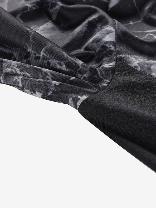 ALPINE PRO Alpine Pro SAGEN szürke kerékpáros póló