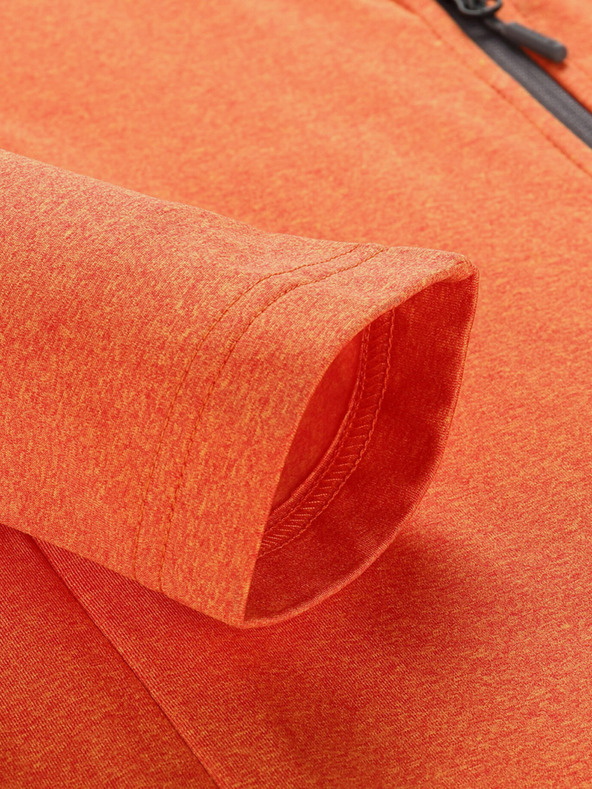 ALPINE PRO Narancssárga férfi Alpine Pro GOLL gyorsszárító melegítőfelső