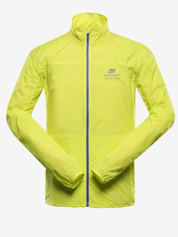 ALPINE PRO Zöld férfi ultrakönnyű kabát Alpine Pro SPIN impregnálással