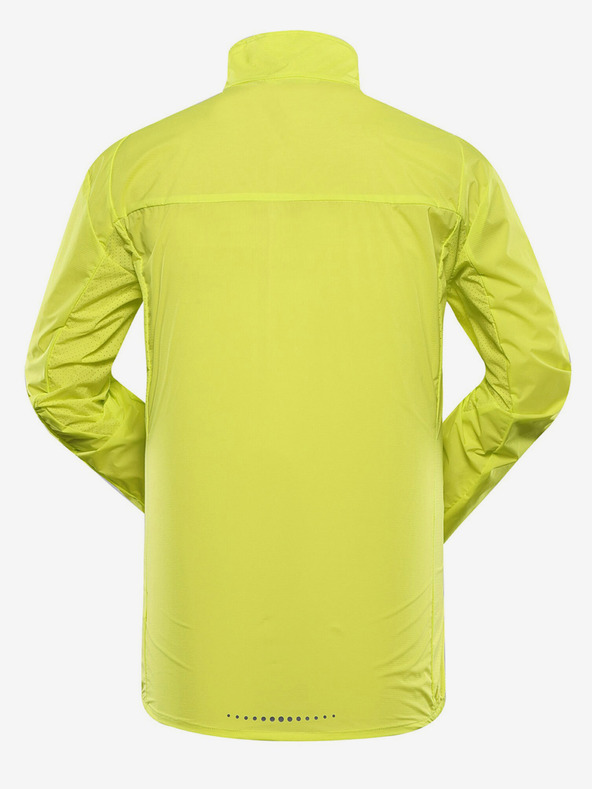 ALPINE PRO Zöld férfi ultrakönnyű kabát Alpine Pro SPIN impregnálással