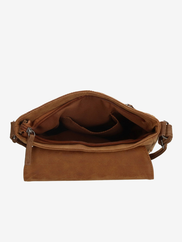 Beagles Kézitáska Beagles Brunete válltáska 1,5 l Cognac