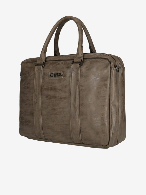 Enrico Benetti Enrico Benetti Rotterdam 15" Notebook táska Medium Taupe