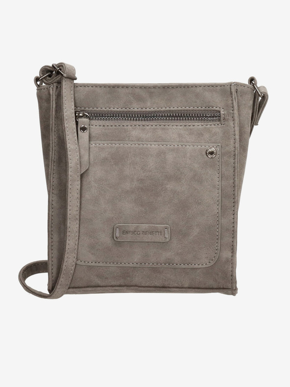 Enrico Benetti Kézitáska Enrico Benetti Bobbi 66591 Medium Szürke
