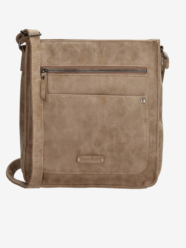 Enrico Benetti Kézitáska Enrico Benetti Bobbi 66592 Közepes Taupe