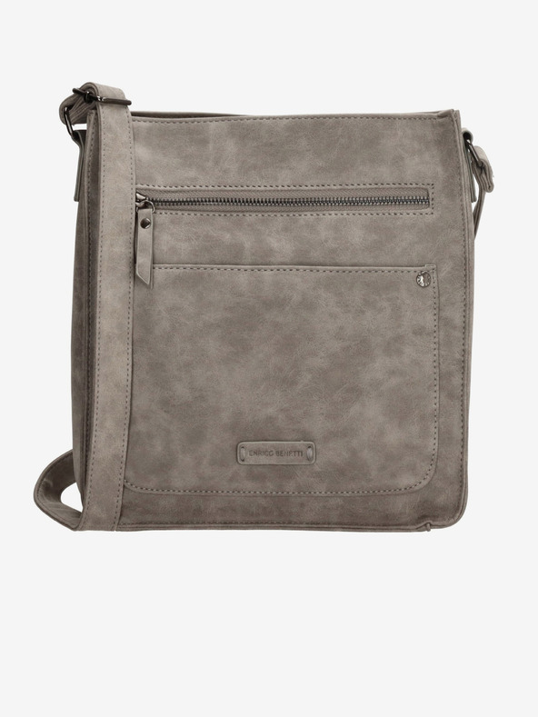 Enrico Benetti Kézitáska Enrico Benetti Bobbi 66592 Medium Szürke Szürke