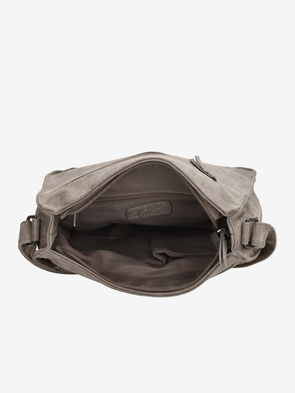 Enrico Benetti Kézitáska Enrico Benetti Bobbi 66592 Medium Szürke Szürke