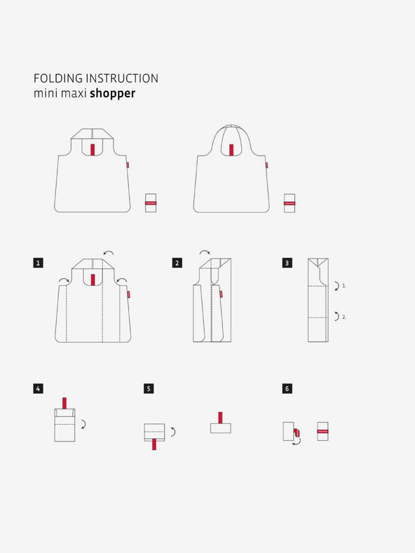 Reisenthel Reisenthel Mini Maxi Shopper táska Piros