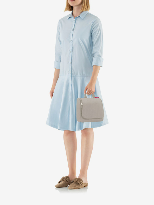 Reisenthel Reisenthel bézs női toalett-táska Herringbone Sand