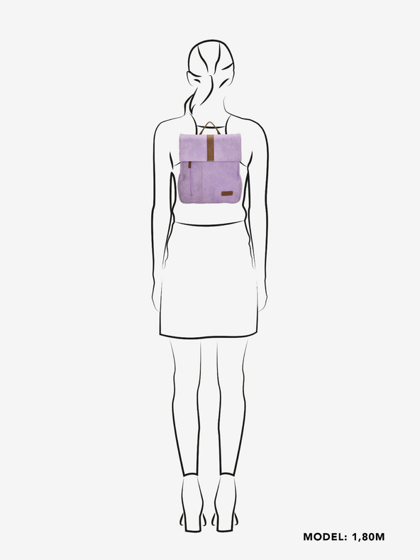 Beagles Hátizsák Beagles Brunete hátizsák 4 l lila