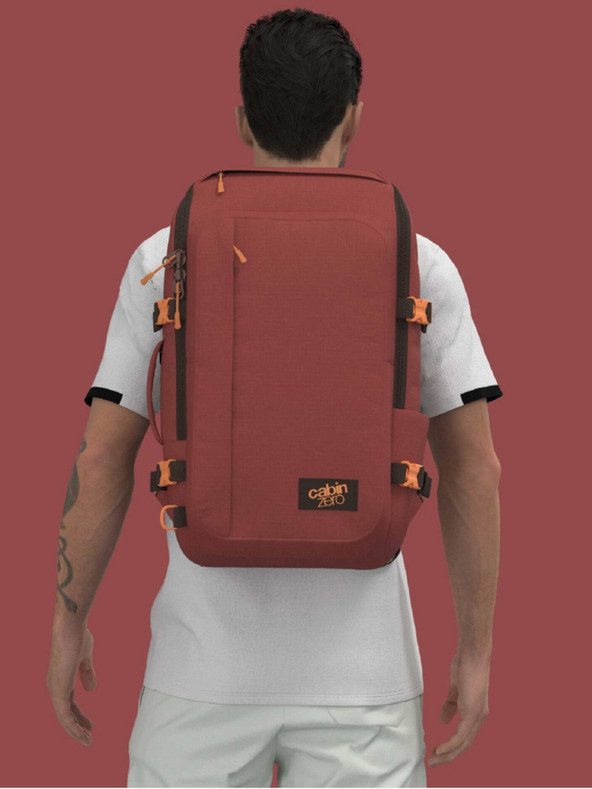CabinZero Hátizsák CabinZero Adv 32L Sangria piros
