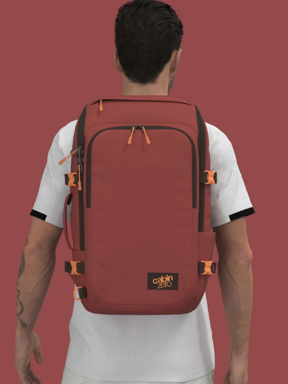 CabinZero Hátizsák CabinZero Adv Pro 32L Sangria piros