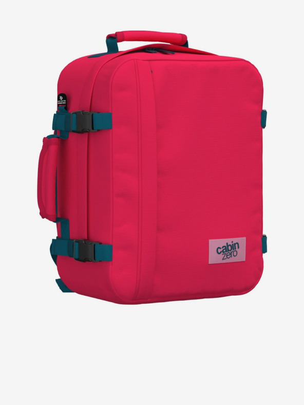 CabinZero Piros CabinZero Classic 28L Miami magenta színű hátizsák