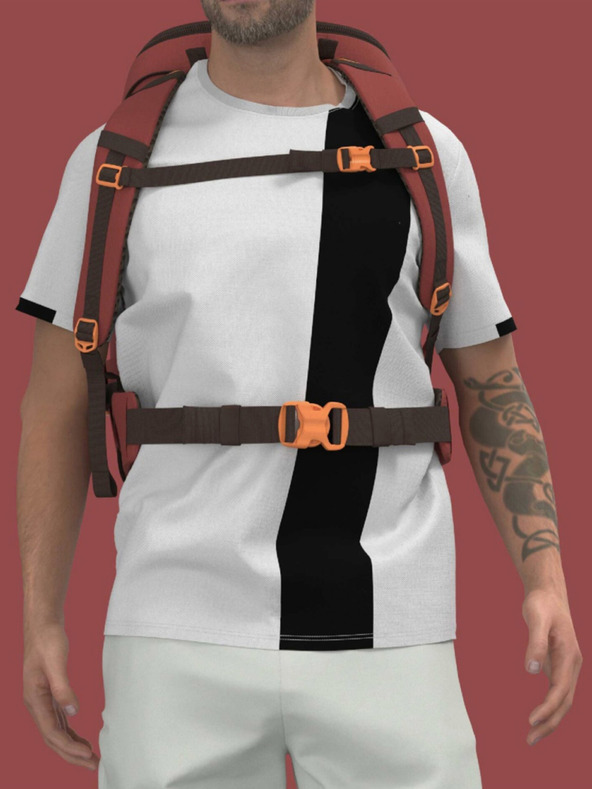 CabinZero Hátizsák CabinZero Adv 42L Sangria piros